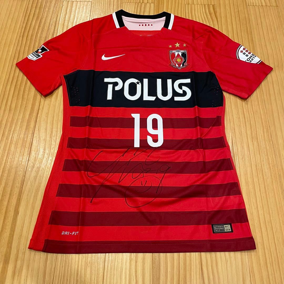 浦和レッズレディース 塩越柚歩 サイン入りオーセンティックユニフォーム