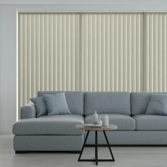 遮光 ナチュラル　ベージュ バーチカルブラインド