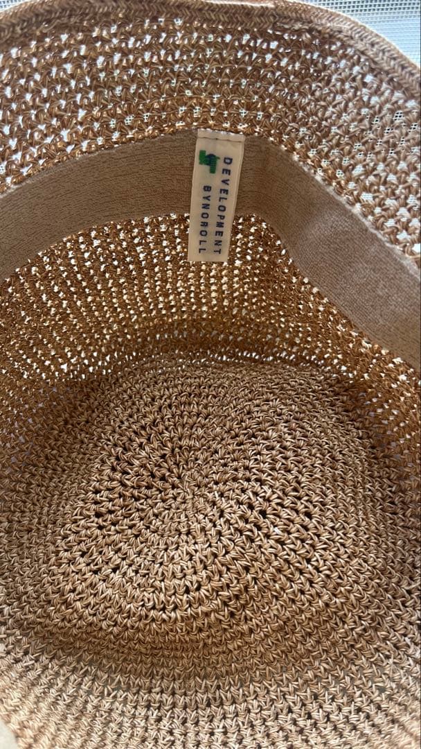 【完売】noroll 2023ss DETOURS RAFFIA HAT