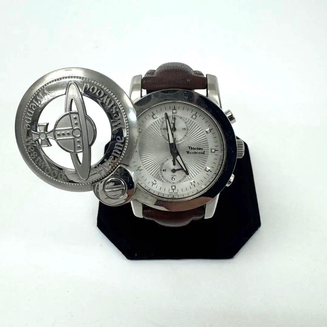 即日発送可能‼️ヴィヴィアンウエストウッド クロノグラフ CAGE オーブ 時計