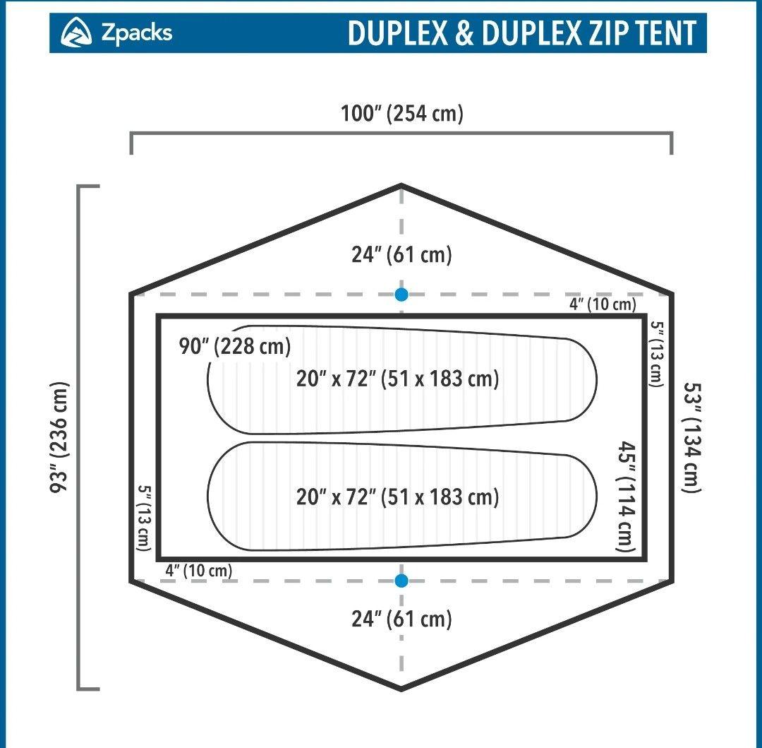 テント・タープ Zpacks Duplex Tent Spruce Green