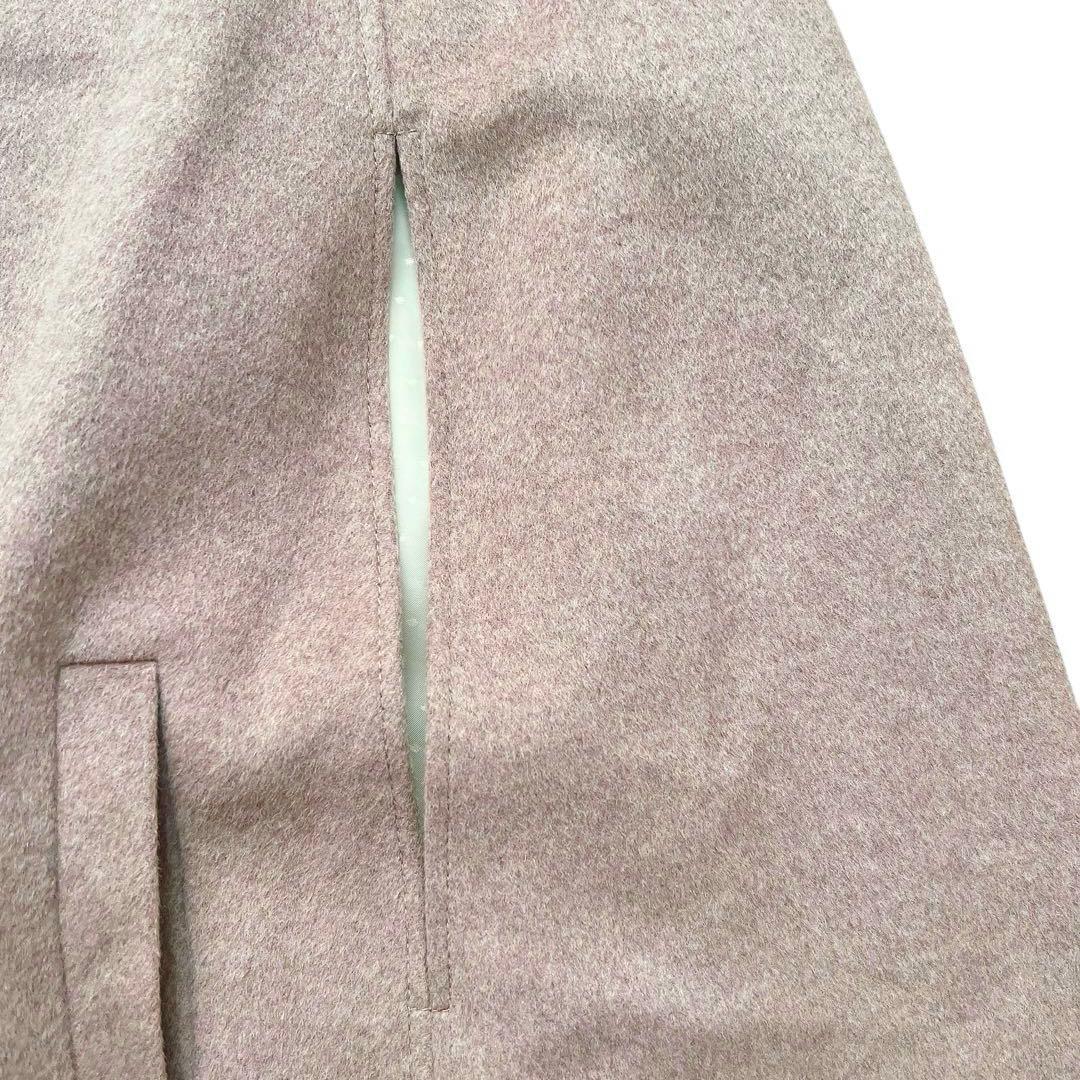 RUIRUE BOUTIQUE　フォックスファー付きケープコート　ポンチョ