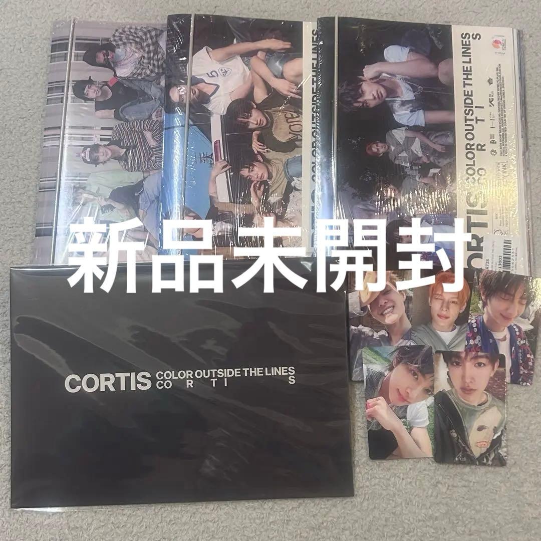 CORTIS アルバム 新品未開封 ３形態セット　ビジュアルカード・トレカ 付き