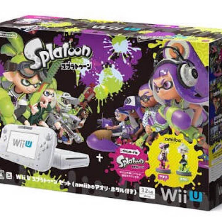 Wii U スプラトゥーンセット + コントローラ付き