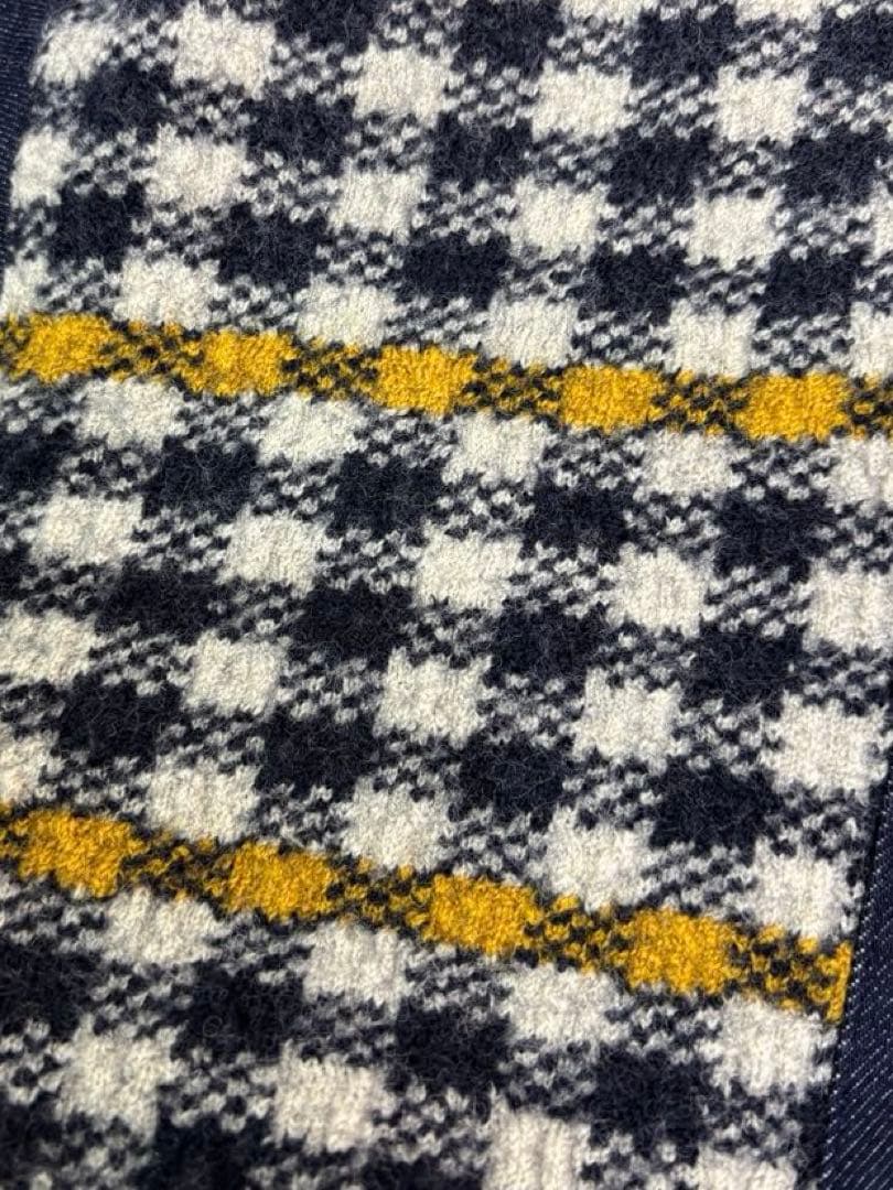 ☆新品☆ 佐藤繊維 FUGA FUGA ニット切り替えデザイン デニムチュニック