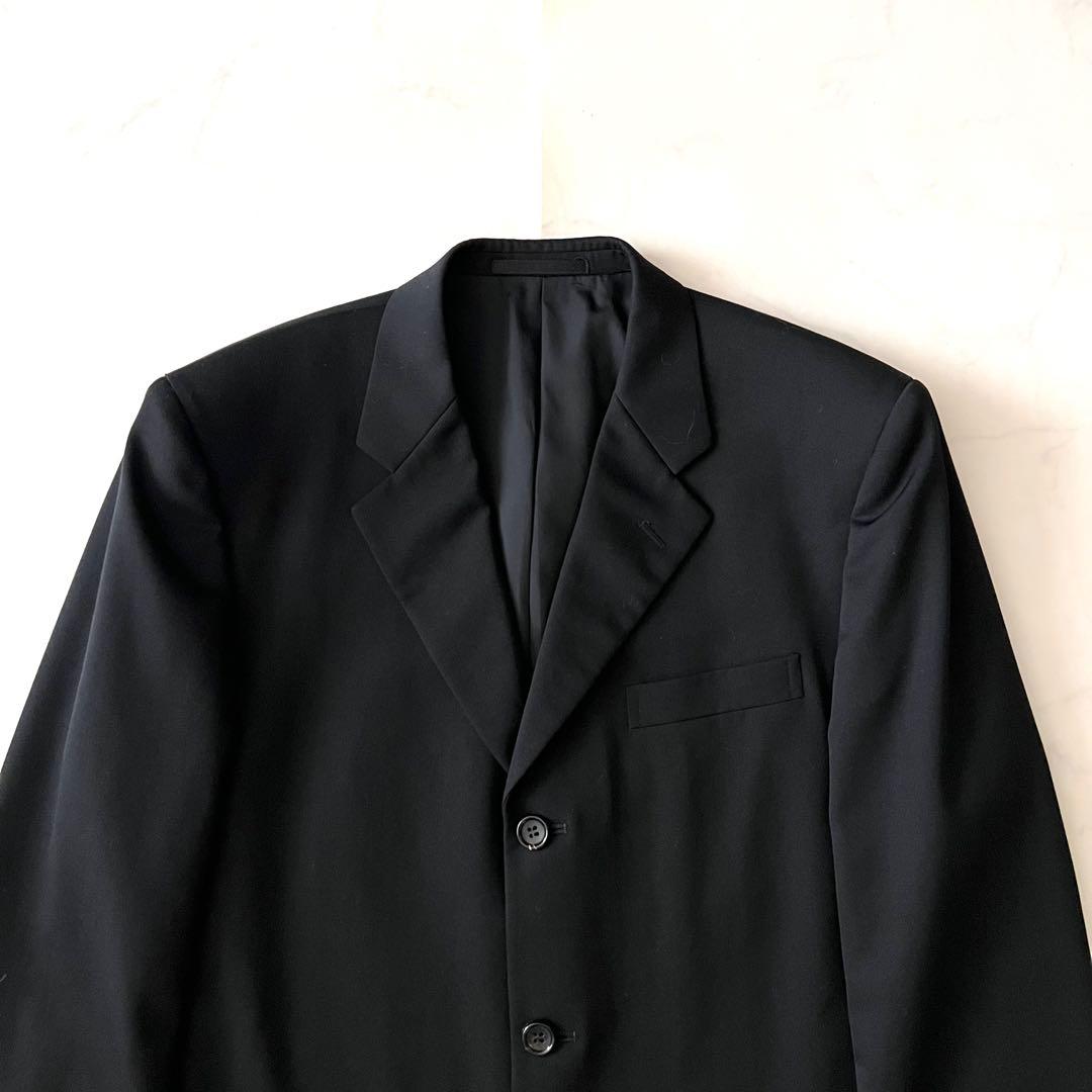 極美品 コムデギャルソンオム 田中オム AD2002 セットアップ スーツ 黒S