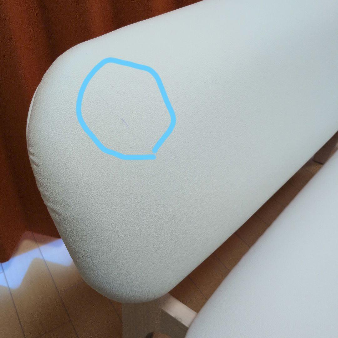 ニトリ　傷・汚れに強い合成皮革 リビングダイニング2人用チェア