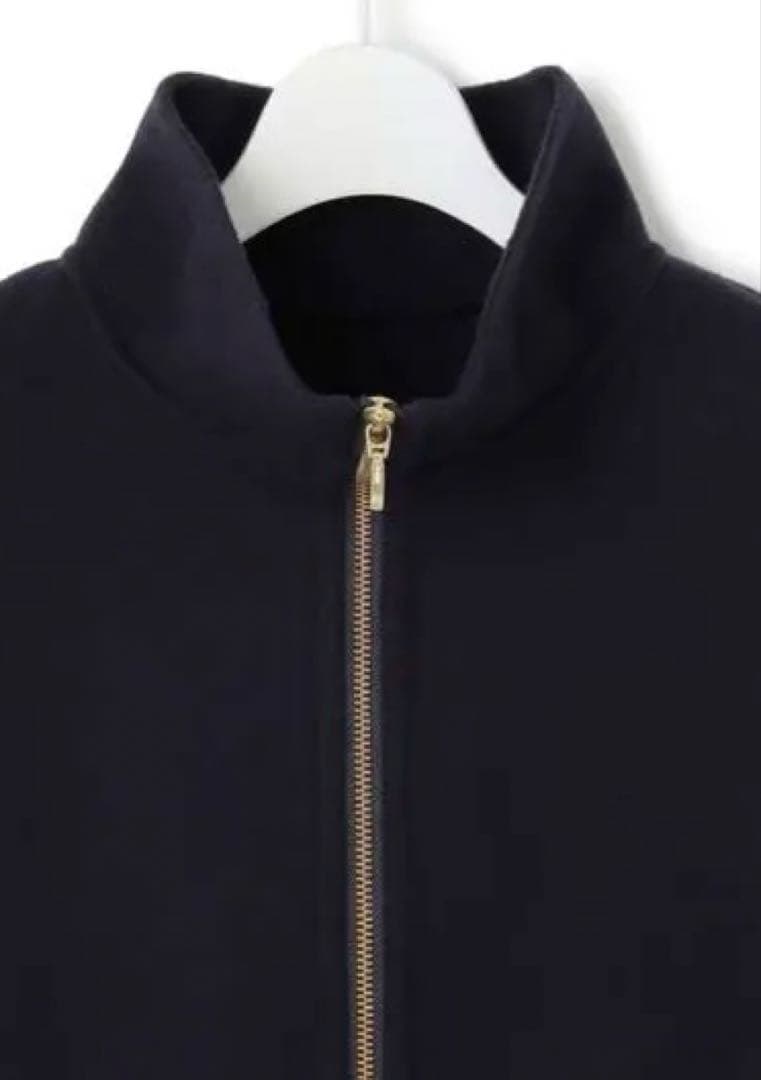 23区 【最終価格】ウールリバー スタンドカラーコート 38 M ネイビー