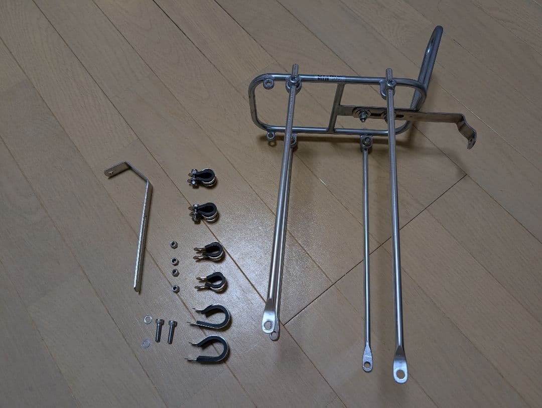 パーツ *NITTO* M-1B front rack (silver)