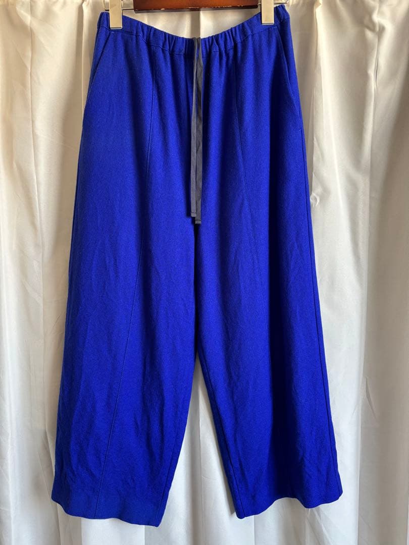 フィルデフェール◇ FIL DE FER ウール レーヨン ジョーゼットパンツ