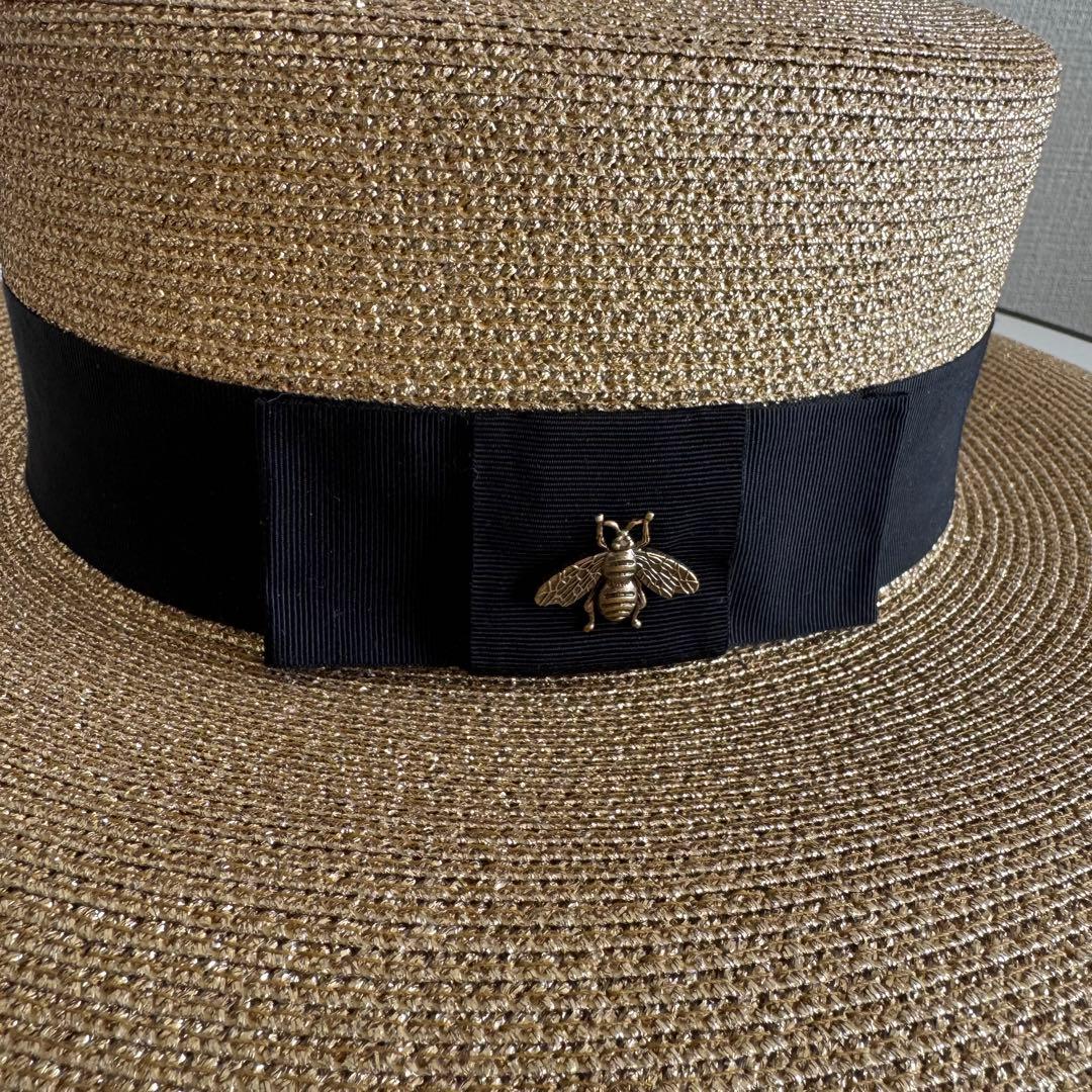 【GUCCI】ラメ ファブリック パピエ ハット